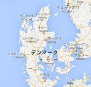 デンマーク地図_google